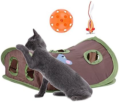 Petty Love House Pet Cat Mice Flexible Intelligence Play Toys for Cat Kitty WIth Ball and Mice