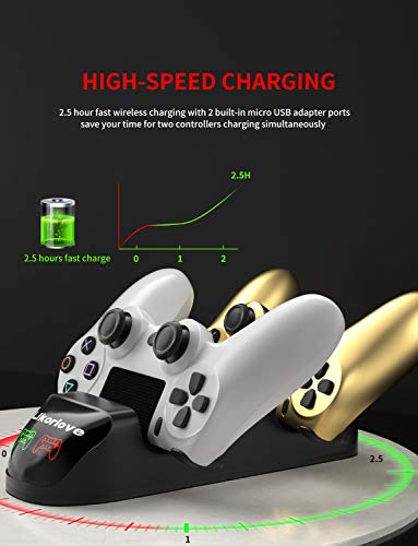 2 Controller+DualShock+Charging+Playstation+Playstation4