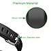 Letsfit Replacement Bands Fitness Tracker ID130HR, Adjustable Replacement Straps (Black, Grey, Green, Purple, Coral)