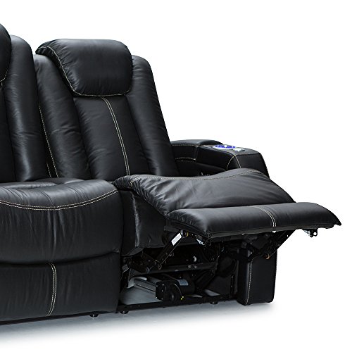 Seatcraft Omega Home Theater Seating Leather Gel Power Recline