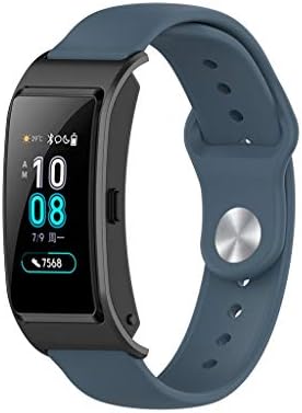 Upxiang Silicone Strap for Huawei Talkband B5, Solid Color Wristband Adjustable Fashion Bracelet Sports Replacement Strap