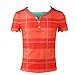 LILLIWEEN Ralph Breaks Costume Ralph Halloween Cosplay Suit Mens Top Shirt L