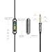 Earbuds In-Ear Headphones Metal Sound Cell Phone Headset Earphones with Mic & Stereo Bass for iPhone 6S Plus 6 5S, iPod, iPad, Samsung S6 Note 5, HTC, LG G4 G3, Android Smartphones, MP3 Players (Grey)