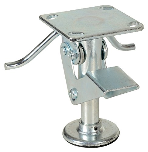 UPC 705332860352, Vestil FL-6 Economical Floor Lock, Heavy Duty Steel, 6-3/4&quot;- 7-3/4&quot; Height, 4-1/2&quot; x 4&quot; Top Plate