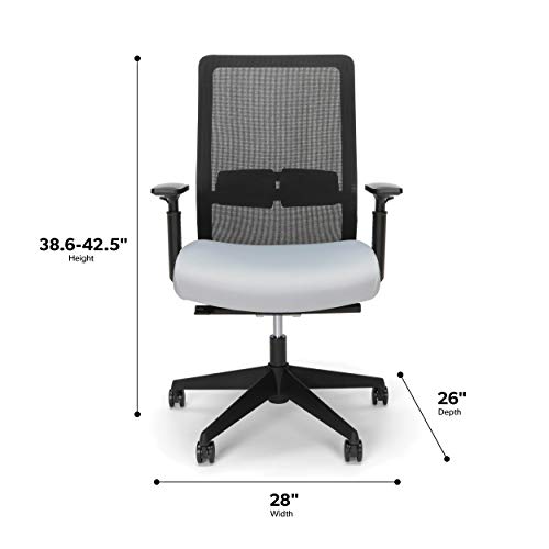 HON Basyx Biometryx CommercialGrade Task Chair, Grey Pricepulse