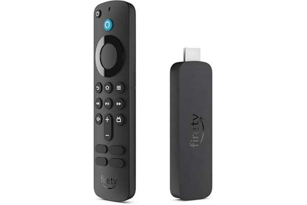 Amazon Fire TV Stick 4K streaming device, more than 1.5 million movies and TV episodes, supports Wi-Fi 6, watch free & live TV