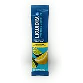 Liquid I.V. Hydration Multiplier - Lemon Lime Liquid IV - 50 Pack - Electrolyte Drink Mix for Rapid Hydration - Suitable for Travel and Outdoor Activities - Liquid IV Supplement