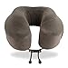Cabeau Neck Pillow for Airplane Travel – Evolution Classic – Memory Foam U Shaped Design – Supportive for Sleeping with Adjustable Support Clasp (Graphite Grey)