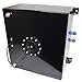20 Gallon OEM Polished Aluminum Racing Drift Fuel Cell Gas Tank with Level Sender Hot Rod(Black)