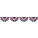 Amscan 226000 Patriotic Bunting Party Garland, 11' x 16