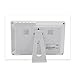 7-Inch Digital Photo Frame TFT LCD Screen with Auto- Play/Calendar/Clock Function, 800x480 High Resolution- Support 32GB SD Card (White)