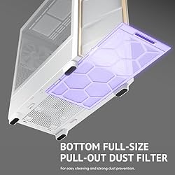 Antec Flux Wood White, 5 x PWM Fans