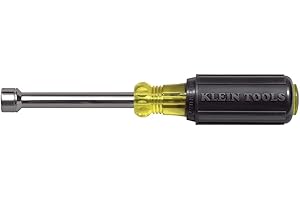 Klein Tools 630-10MM 10mm Cushion-Grip Nut Driver with 3-Inch Shaft