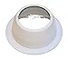 6” Inch White Baffle Recessed Can Light Trim Replaces HALO 310 W JUNO 24W-WH - 12 PACK