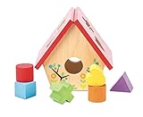 Le Toy Van My Little Bird House Shape Sorter Premium Wooden Toys for Kids Ages 12 Months & Up