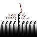 GiBot 10 Pack Camping Tent Stakes Nails Pegs Aluminum Alloy Ultralight Heavy Duty, Black