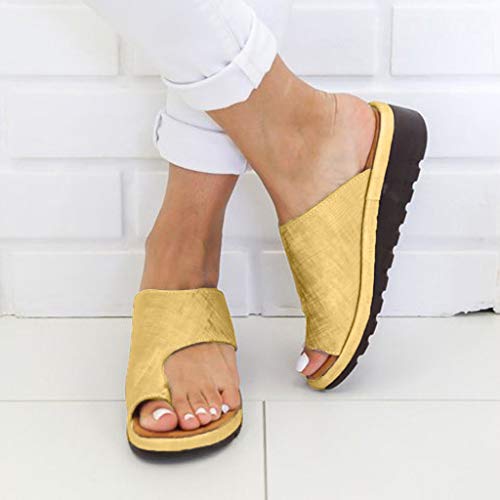 2019 New Women Comfy Platform Toe Ring Wedge Sandals Shoes Summer Beach Travel Shoes Comfortable Flip Flop Shoes