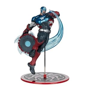 マーベル・ライバルズ シーン・フィギュア #005 キャプテン・アメリカ 1/10スケールフィギュア