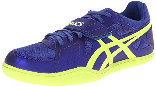 ASICS Hyper Throw 3 Track And Field Shoe,Deep Blue/Flash Yellow,10.5 M US