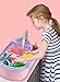 Wowok Play Kitchen Sink Toys, Dishwasher Playing Toy with Running Water, Automatic Faucets, Tableware and Detachable Water Rack Play House Pretend Role Play Toys for Boys Girls