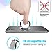 Finger Ring Stand, Lamicall Cell Phone Holder : Universal Phone Ring Cradle Kickstand Compatible with iPhone 17 16 15 14 Xs Max XR X Plus 5s, Galaxy S8 S7 S6, All Android Smartphone - Glossy Sliver