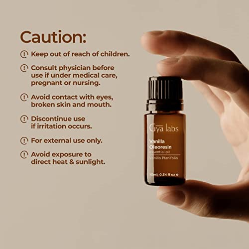 Gya Labs Pure Vanilla Essential Oil for Diffuser 100 Therapeutic