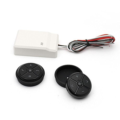 Car Steering Wheel Control DVD Button Universal Wireless Android GPS Navigation Car Steering Wheel Remote Control Buttons - Thumbnail 2
