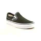 Vans Classic Slip-on Round Toe Canvas Sneakers