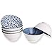 Cereal Bowls Set of 6, 20oz Ceramic Deep Soup Bowls – 6 Inch Bowls for Salad, Pho, Pasta, Oatmeal, Rice – Microwave & Dishwasher Safe