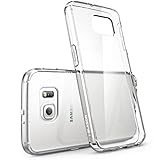 Galaxy S6 Case, [Scratch Resistant] i-BlasonClear [Halo Series] Samsung Galaxy S6 Hybrid Bumper Case Cover (Clear (Anti Scratch))