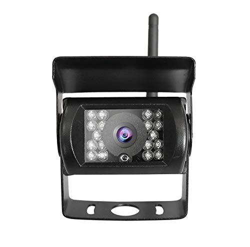WHOLEV Wireless Vehicle Backup Camera and Monitor System Kit Rear View Camera Support Night Vision IP67 Waterproof & 7" Monitor for Rv/Truck/Trailer/Bus/Pickup/Van - Thumbnail 2