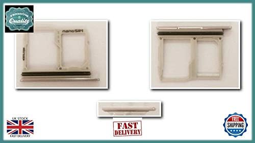 LG G6 SIM Micro SD Card Reader Tray Holder SILVER