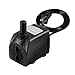 Timaik Submersible Water Pump 400 GPH (1500L/H, 25W) for Pond, Aquarium, Fish Tank, Pet Fountain Water Pump Hydroponics with 6ft (1.8m) Power Cord