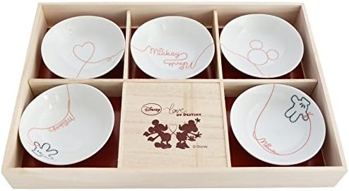 ディズニー ミッキー Love Of Destiny ギフト 食器セット 小鉢揃 木箱入り 3180 01