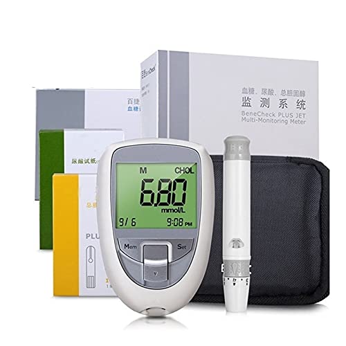 HTTDD 3 in 1 Blood Glucose Meter 3 in 1 Tester, Accurate and Rapid