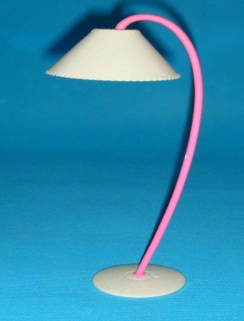 Dollhouse Miniature Plastic 4 pcs Set Office Accessory Table Chair PC Lamp for 29 cm Dolls Play Set Furniture Supply Dollhouse best gift