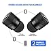 Dirance BT Mini True Wireless Twins Stereo Bass In-Ear Earbuds Earphone Headphone with Mic for iPhone Android Smartphone Tablet Laptop (Black)