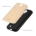 JETech Case for Samsung Galaxy S4, Protective Cover, Gold