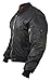 Rothco MA-1 Flight Jacket – Iconic Bomber Style Cold Weather Coat Windbreaker, Black, 3XL