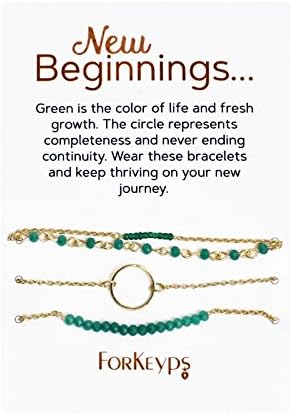 Riccova for Keyps Stackable Triple Bracelet Set: Gifts for Every Occasion & Special Person