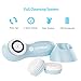 Facial Cleanser Brush, 2019 New Version, Rechargeable Waterproof Cleansing Rotating Brush Set, With 3 Brush Heads Exfoliating Massager