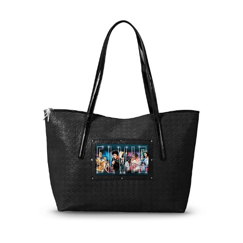 Tote Bag: Light Up The Night With Elvis Tote Bag by The Bradford Exchange