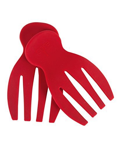 Core Silicone Salad Hands Red