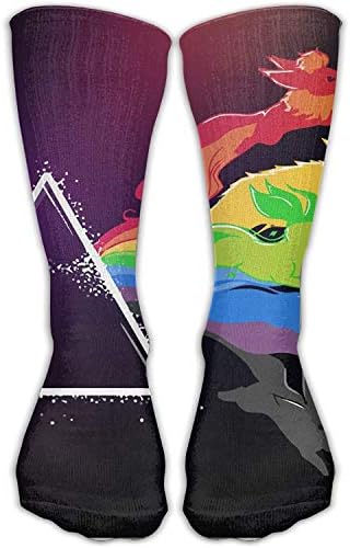 Women's Men's Classics Socks Eevee Eeveelutions Flareon Glaceon Jolteon Leafeon Umbreon Vaporeon Athletic Stockings Long Sock 50cm