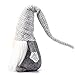 Funoasis Christmas Gnome Gifts Holiday Decoration Kids Birthday Present Handmade Tomte Plush Doll, Home Ornaments Tabletop Santa Figurines 19 Inches (Grey Point)
