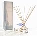 LOVSPA Reed Diffuser Set, Calm Spanish Blue Lavender Scented Oil Diffuser with Sticks, Home Fragrance Accessories for Bathroom Shelf Decor, Aroma Diffusers for Home or Office Desk, USA Made