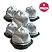 Crucial Vacuum Replacements Vacuum Dust Cup Filter Compatible With Shark Part # XF769,XSB726N & Models SV728NC,SV728N-1,SV736,SV738,SV738C,SV738CV,SV748,SV726N,SV728N,SV719,SV736R,SV736CR (6 Pack)