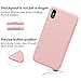 JASBON Case for iPhone X/iPhone Xs, [7FT Drop Protection] [Soft Anti-Scratch Microfiber Lining] Liquid Silicone Gel Rubber Phone Case, Full Body Drop Protection Cover Case, 5.8 inch, Sand Pink