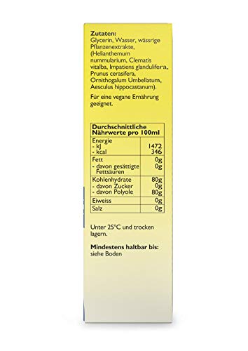 Original Bach RESCURA NIGHT Tropfen alkoholfrei: (ehemals Rescue) Bachblüten-Mischung + White Chestnut, 20ml – Bild 4