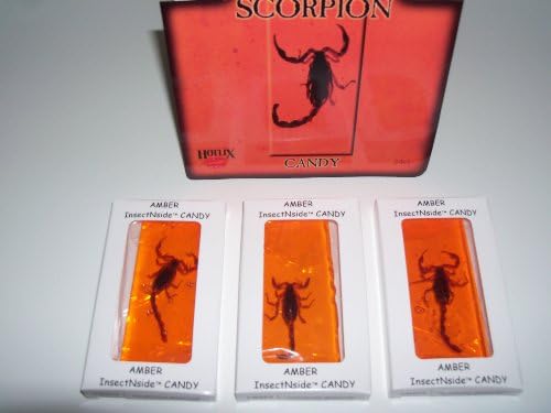 Amber Insectnside Scorpion Candy Triple Pack